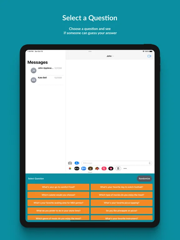 Do You Know Me? - Quiz iPad  Ekran Görüntüleri