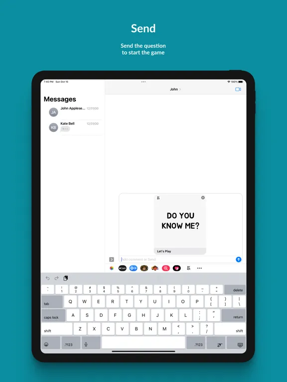 Do You Know Me? - Quiz iPad  Ekran Görüntüleri