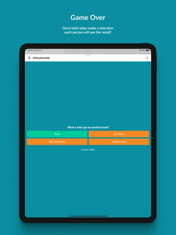 Do You Know Me? - Quiz iPad  Ekran Görüntüleri