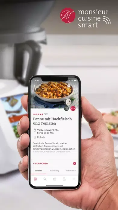 Capturas de pantalla de Monsieur Cuisine App