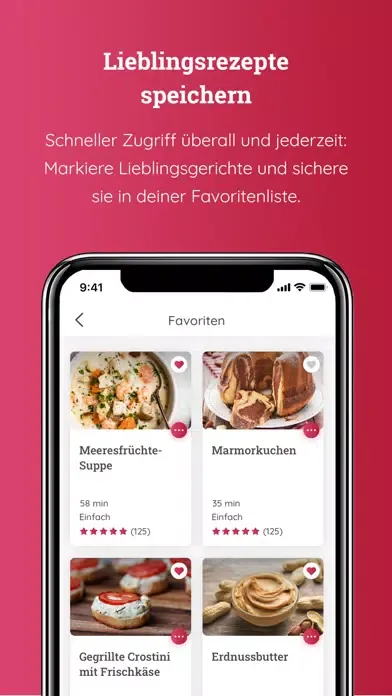 Capturas de pantalla de Monsieur Cuisine App