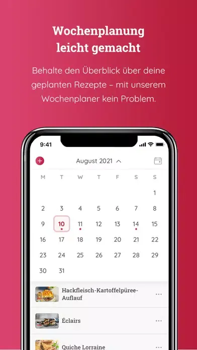Capturas de pantalla de Monsieur Cuisine App