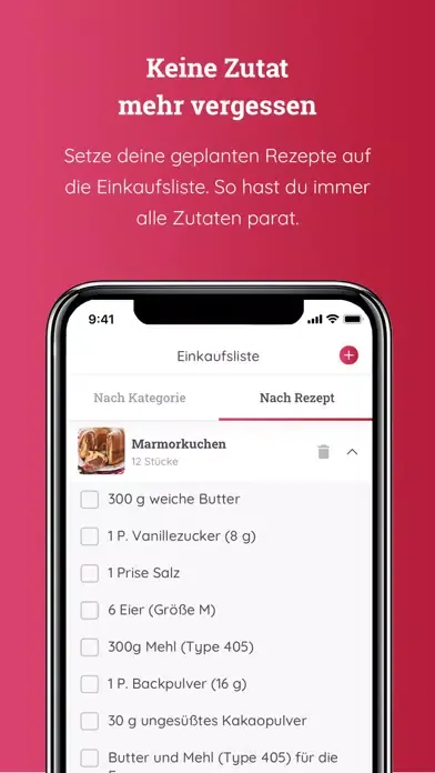 Capturas de pantalla de Monsieur Cuisine App
