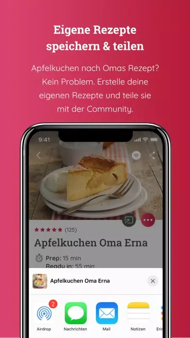 Capturas de pantalla de Monsieur Cuisine App