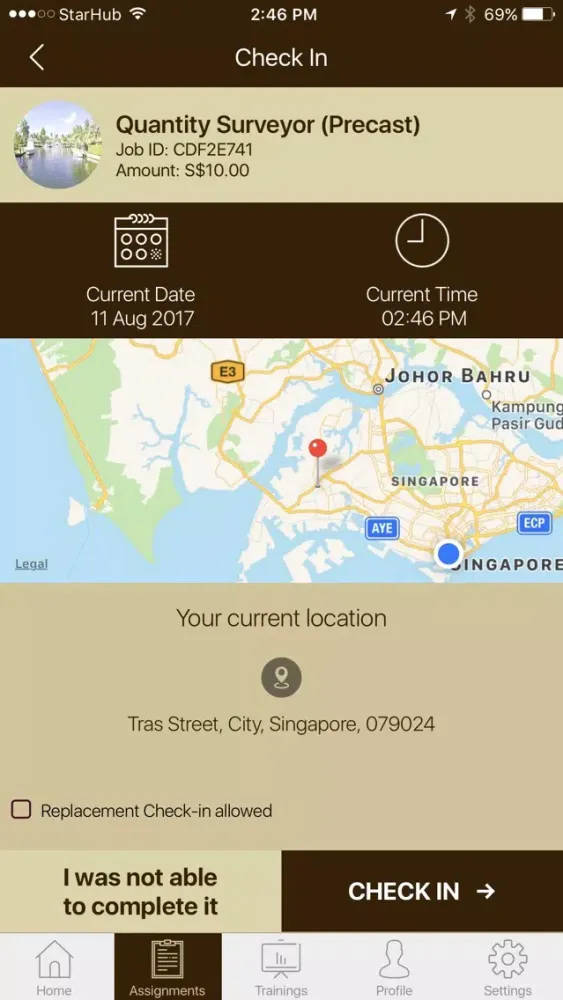 Tangkapan skrin Research Plus