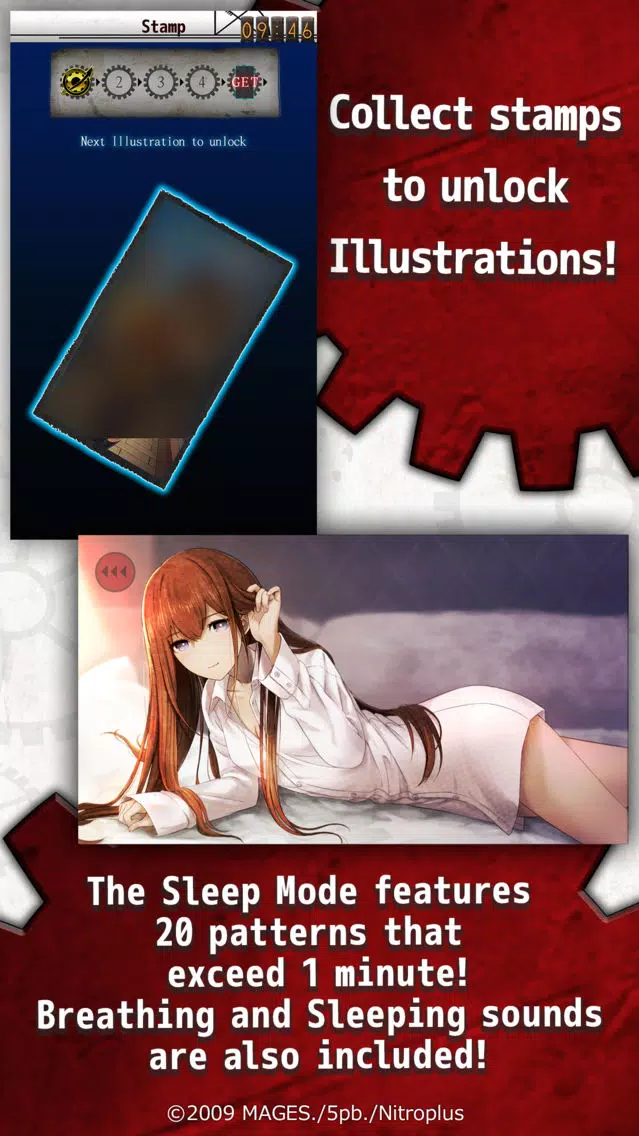 Tangkapan skrin Steins;Gate ALARM