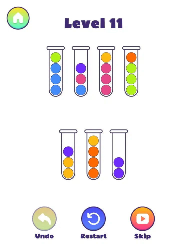 Ball Sort Color Puzzle iPad  Screenshots