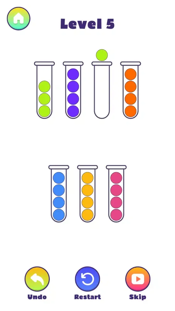 Ball Sort Color Puzzle Screenshots