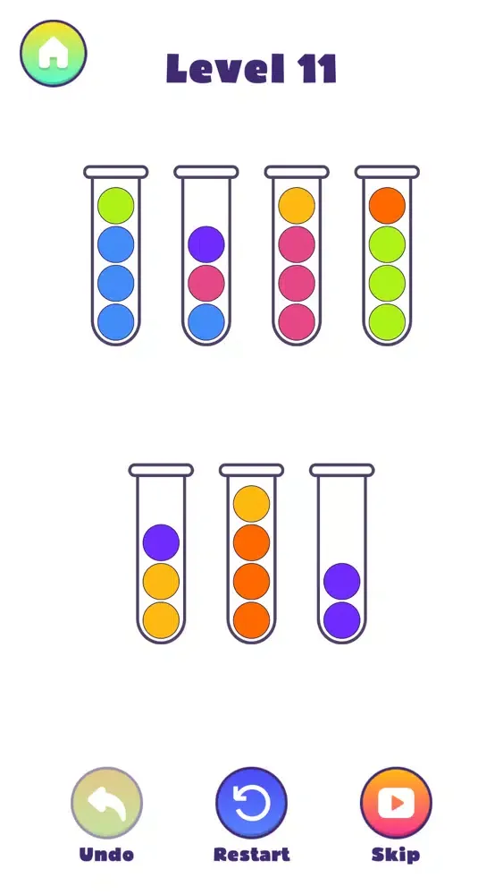 Ball Sort Color Puzzle Screenshots