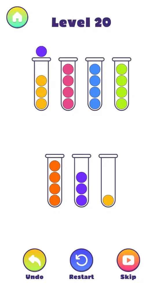 Ball Sort Color Puzzle Screenshots