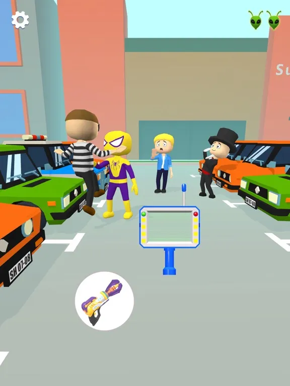 Alien Catcher: UFOs Invasion iPad 应用截图