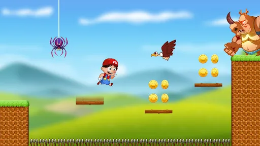Super Bros Run: Jungle World Screenshots