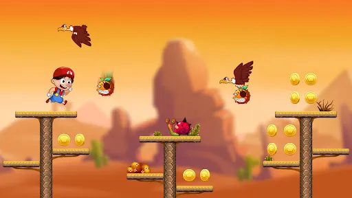 Super Bros Run: Jungle World Screenshots