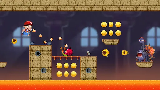 Super Bros Run: Jungle World Screenshots