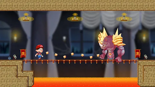 Super Bros Run: Jungle World Screenshots