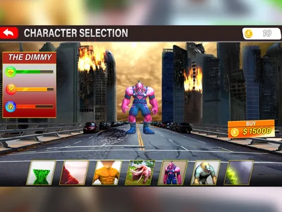 Ảnh chụp màn hình của Monster Head Fighting Game iPad 