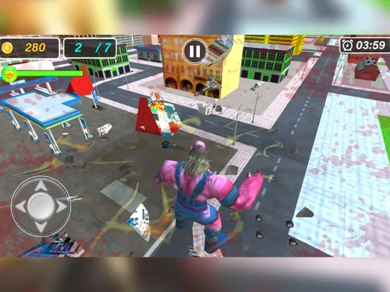 Ảnh chụp màn hình của Monster Head Fighting Game iPad 