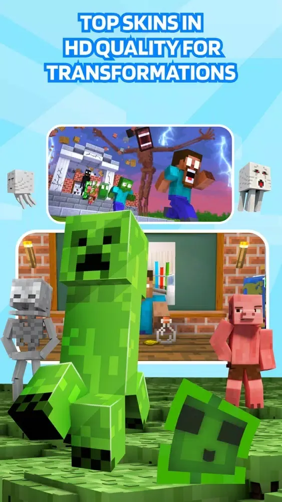 صور Monster School for Minecraft