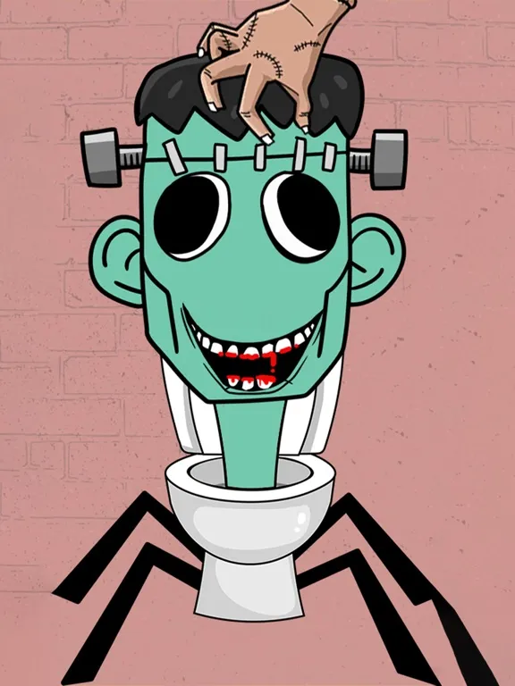 Toilet Monster: Makeover iPad  Screenshots