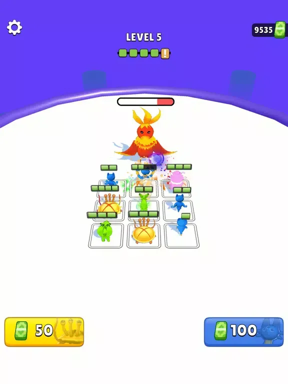 Monster Squad Merge iPad  스크린샷