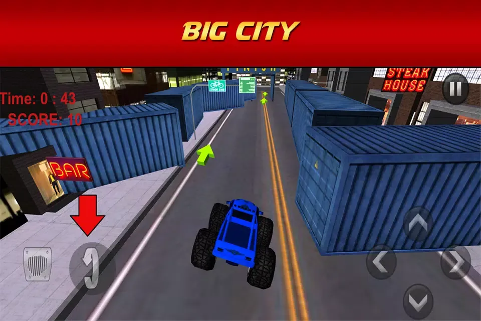 Monster Truck Racing Stunts 3D Ekran Görüntüleri
