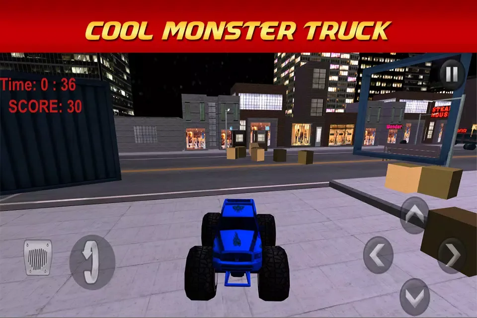 Monster Truck Racing Stunts 3D Ekran Görüntüleri