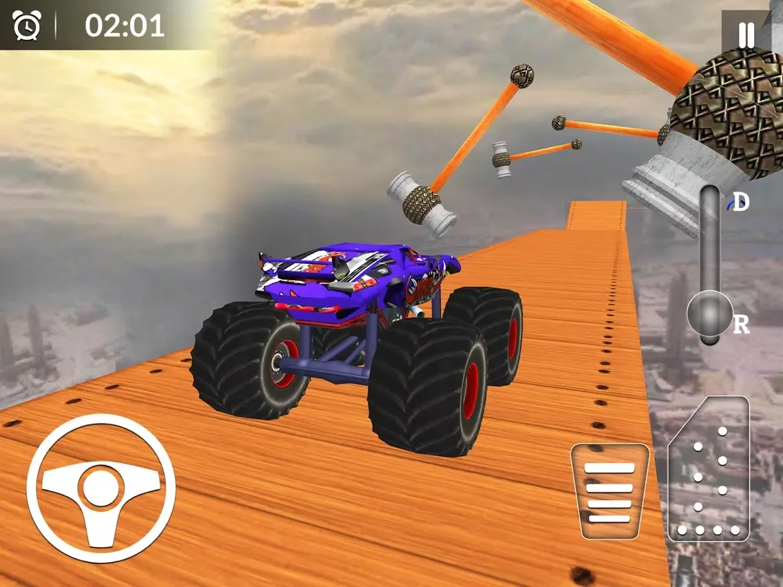 Скриншоты Monster Truck Racing Game iPad 