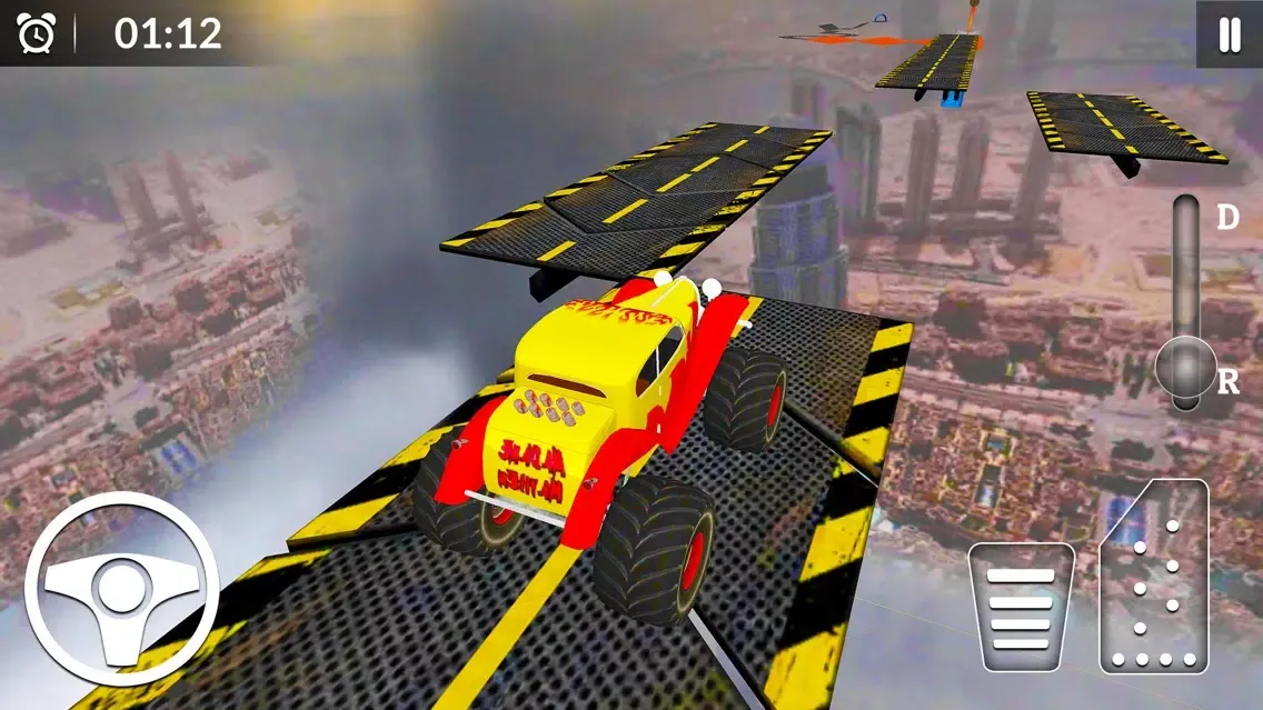 Скриншоты Monster Truck Racing Game