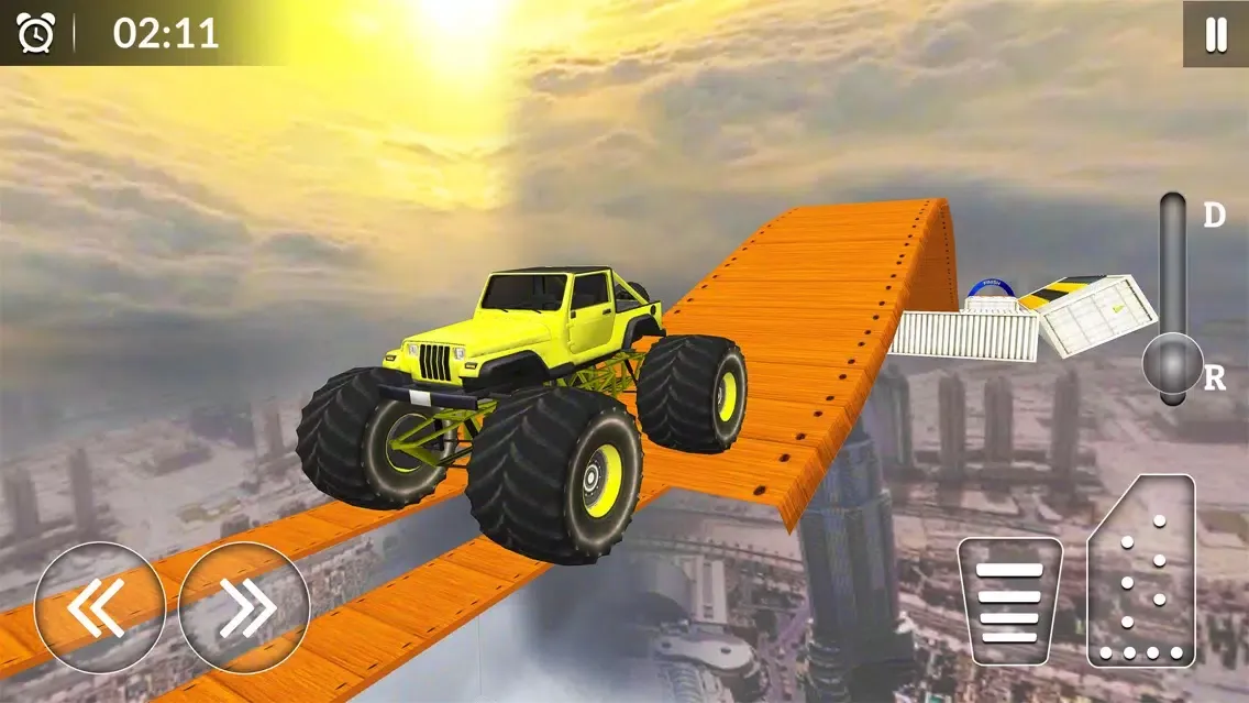 Скриншоты Monster Truck Racing Game