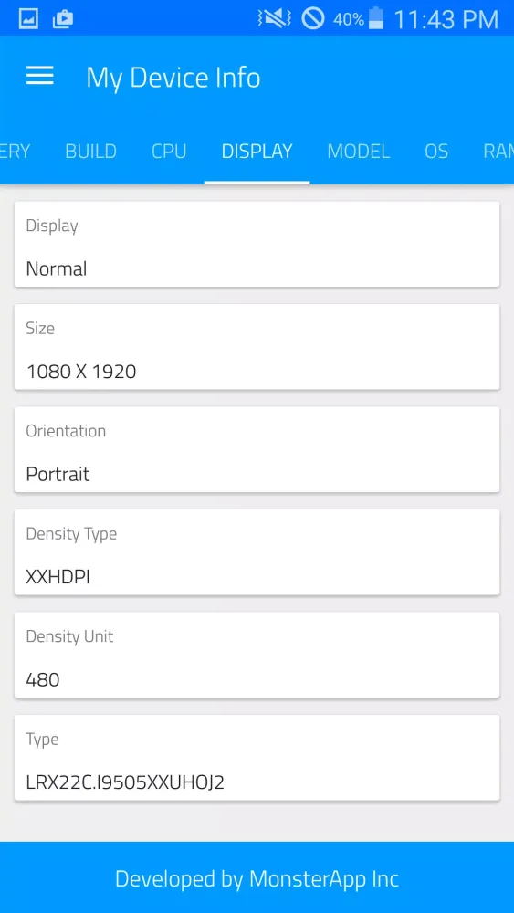 My Device Info pro স্ক্রিনশট