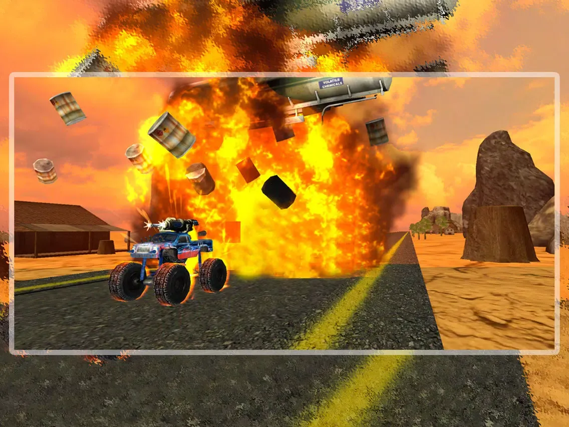 Capturas de pantalla de Grand Fighter- 3D Monster Truck iPad 