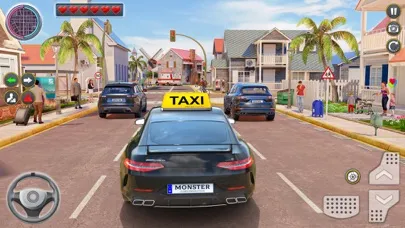 Tangkapan skrin Radio Taxi Driving Game 2021