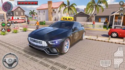 Tangkapan skrin Radio Taxi Driving Game 2021