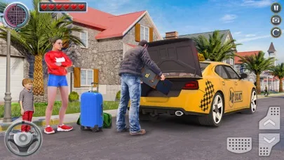 Tangkapan skrin Radio Taxi Driving Game 2021