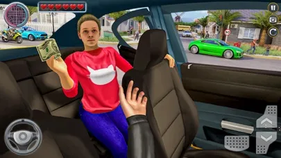 Tangkapan skrin Radio Taxi Driving Game 2021