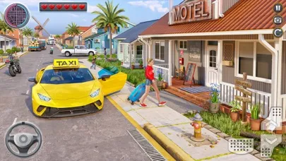 Tangkapan skrin Radio Taxi Driving Game 2021