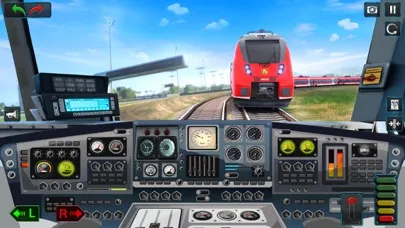 Tangkapan layar Modern Train Driver Game 2023