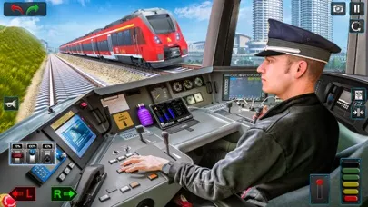 Tangkapan layar Modern Train Driver Game 2023