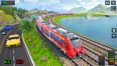 Tangkapan layar Modern Train Driver Game 2023