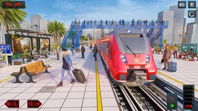 Tangkapan layar Modern Train Driver Game 2023