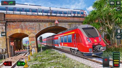 Tangkapan layar Modern Train Driver Game 2023