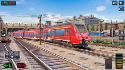 Tangkapan layar Modern Train Driver Game 2023