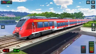 Tangkapan layar Modern Train Driver Game 2023