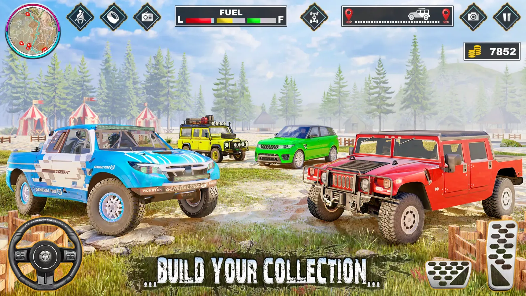 Offroad King: Car Drive Games Ekran Görüntüleri