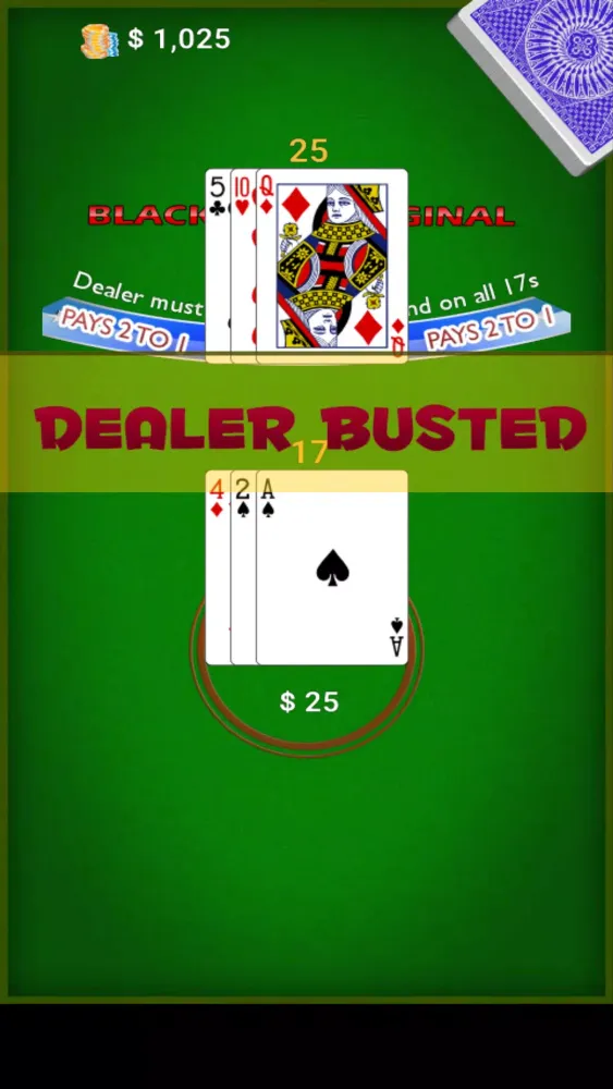 تصاویر Blackjack Original