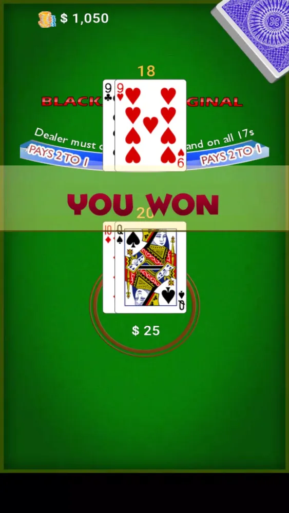 تصاویر Blackjack Original