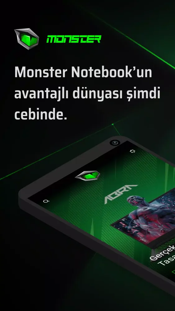 Tangkapan skrin MonsterNotebook