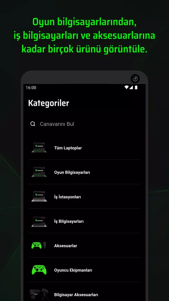 Tangkapan skrin MonsterNotebook