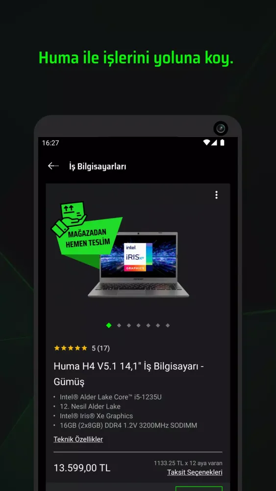 Tangkapan skrin MonsterNotebook