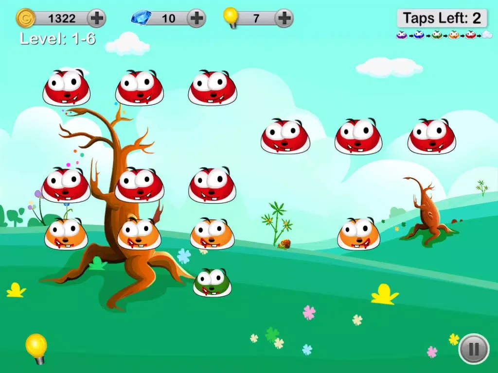 Stick Together Crazy Poppers Delicious Puzzle iPad 应用截图